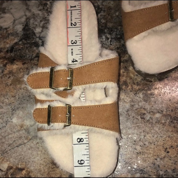 (◕‿◕) SALE Steve Madden Newly Slide Sandals suede slippers NO offers sorry - Picture 5 of 8